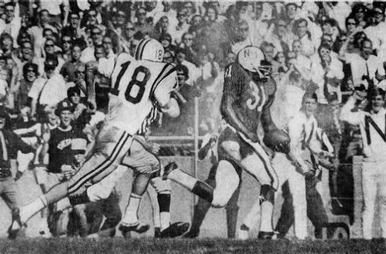 1967 Nebraska-Minnesota football, Joe Orduna touchdown - 