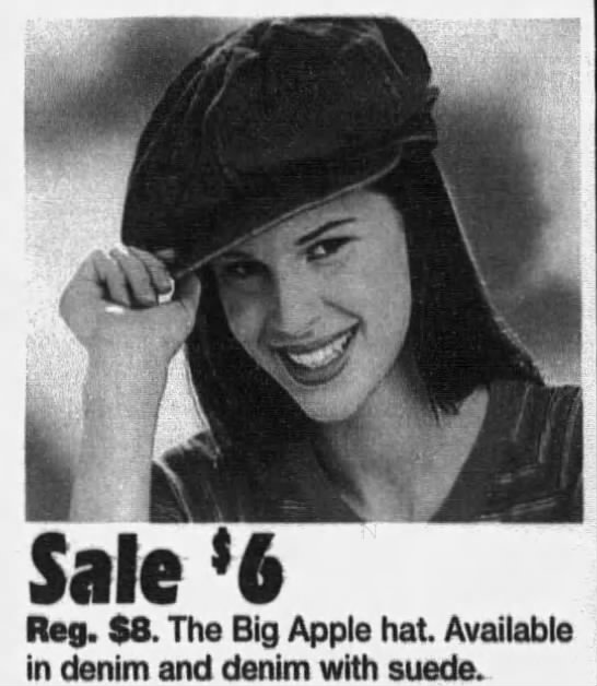 Big Apple hat (1996). - 