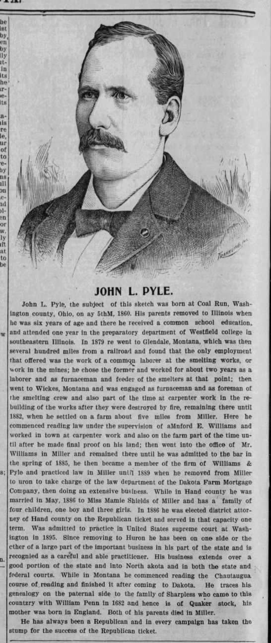 John Pyle story - 