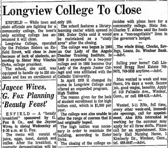 Longview College To Close - 