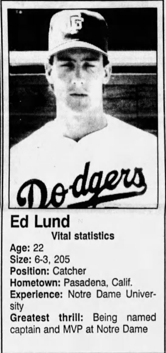 Ed Lund - 1990 - 