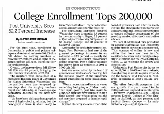 College Enrollment Tops 200,000 - 