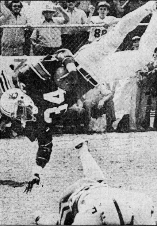 1982 Nebraska-Auburn football, Bo Jackson TD - 