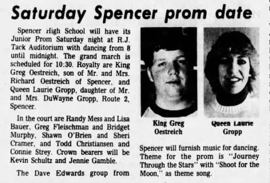 Prom Queen Announcement Newspapers Com