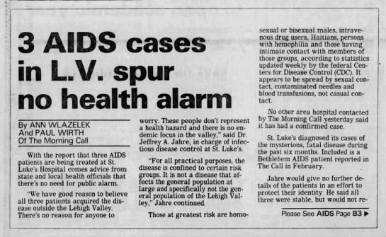 3 AIDS cases - 