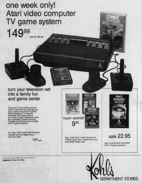 Atari 2600: Golf and Night Driver (Jul 31, 80) - 