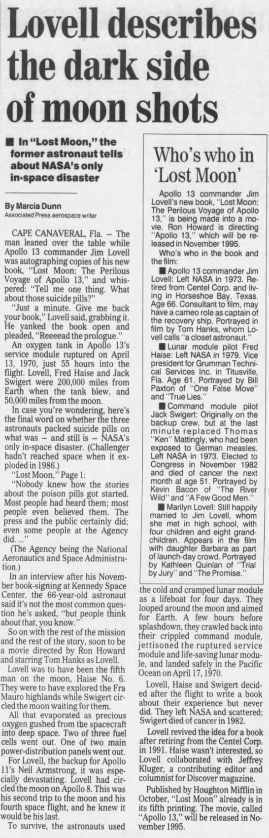 The Post-Crescent, 11 December 1994, page F-8 - 