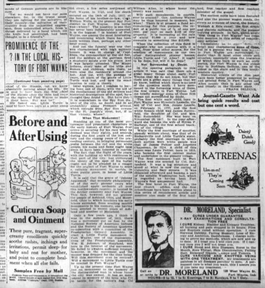 1914  Fort Wayne Journal-Gazette image