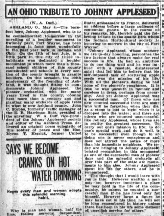 1916 Fort Wayne News image