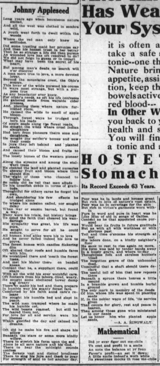 1916 Fort Wayne Journal-Gazette image