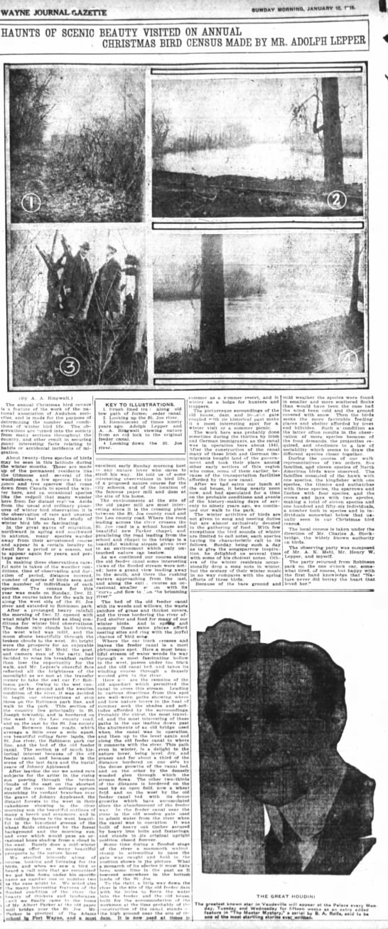 1919 Fort Wayne Journal-Gazette image