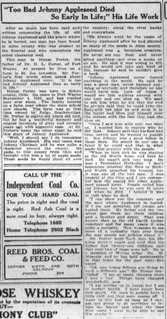 1914 Journal Gazette image