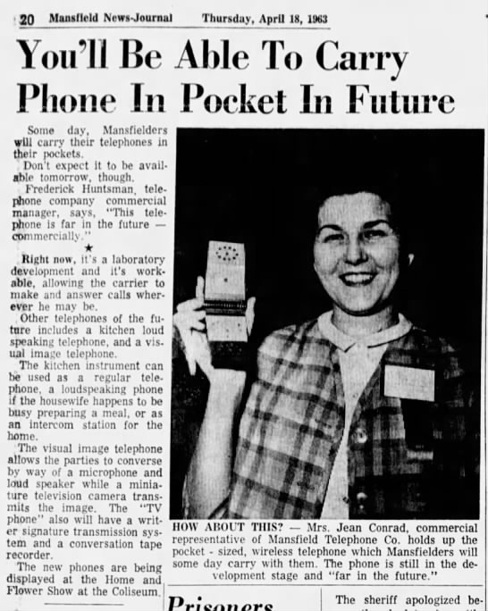 1963-04-18 You'll Be Able To Carry Phone In Pocket In Future - 