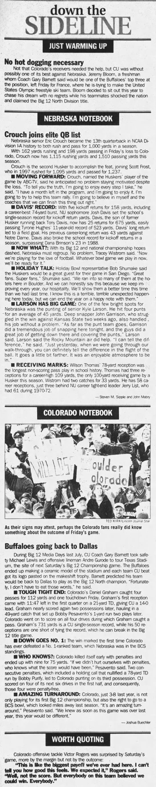 2001 Nebraska-Colorado LJS notes - 