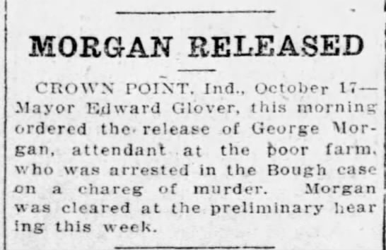 Morgan Released - 17 October 1924 - 