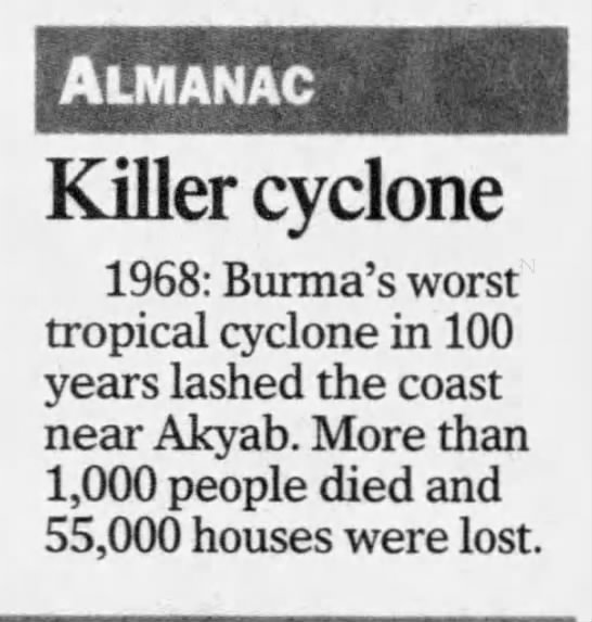 Killer cyclone - 