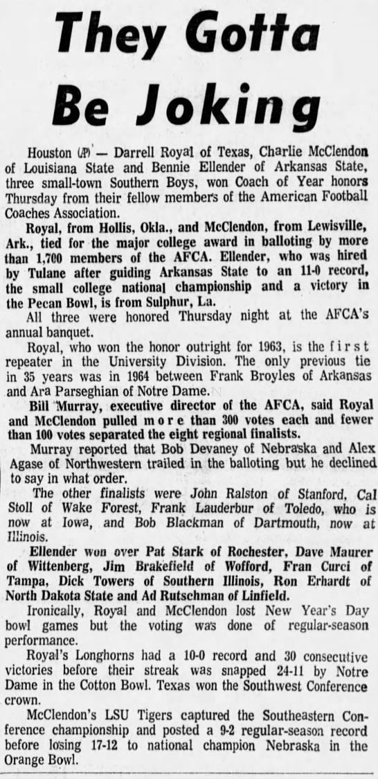 1971.01.14 Coach of Year - 