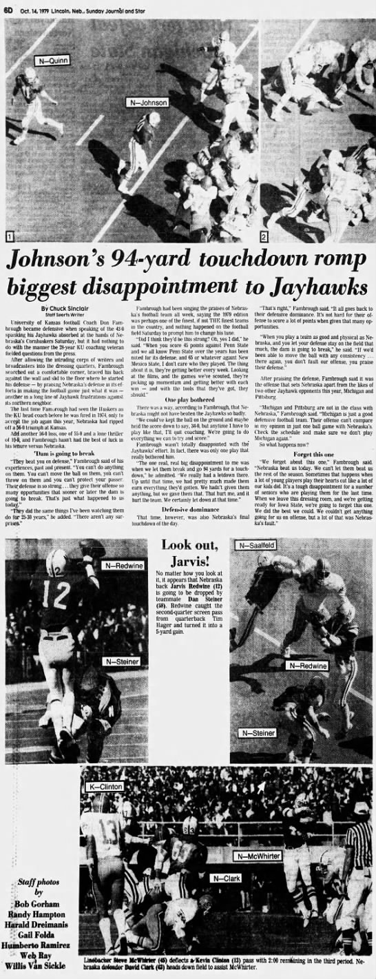 1979 Nebraska-Kansas football LJS3 - 
