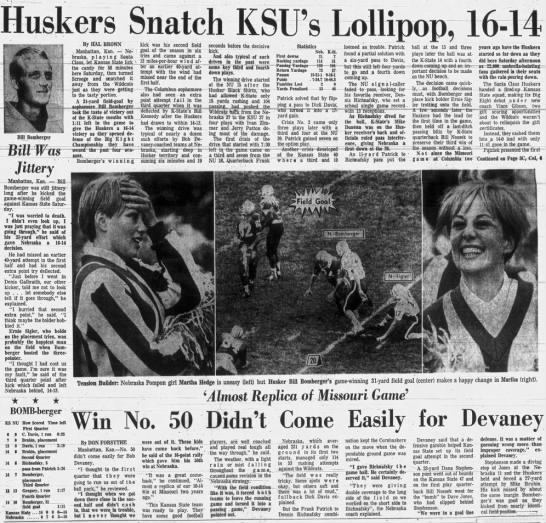 1967 Nebraska-Kansas State football LJS1 - 