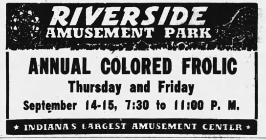 Riverside Annual Colored Frolic - 