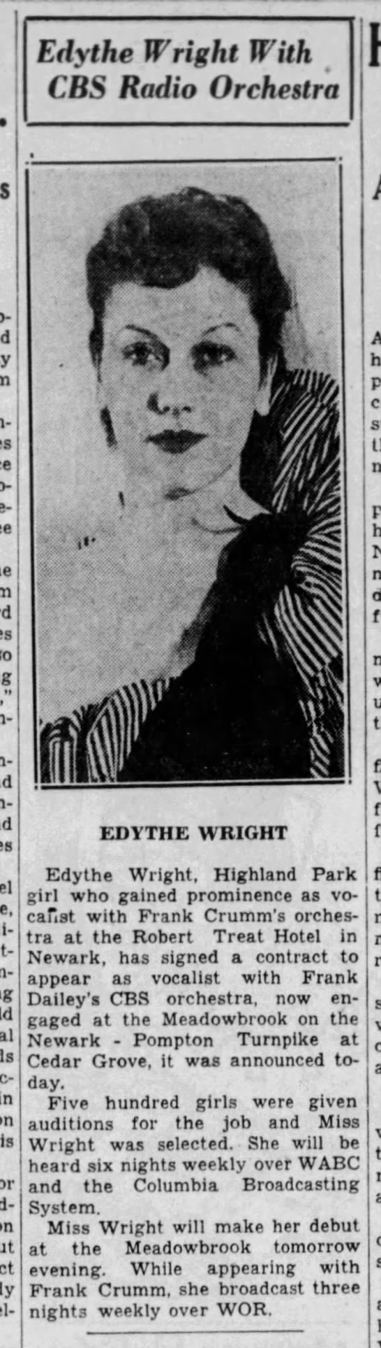 Edythe Wright - 