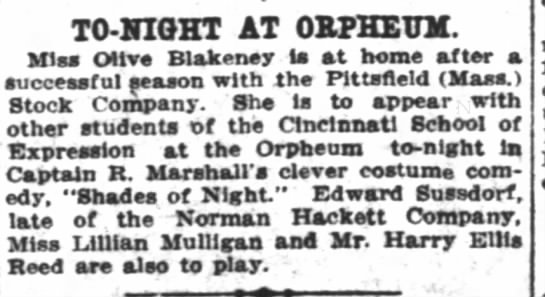 Olive Blakeney - 