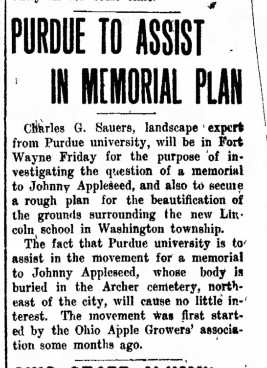 1911 Fort Wayne Weekly Sentinel image