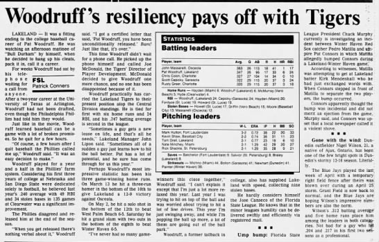 Pat Woodruff - May 15, 1991 - Greatest21Days.com - 