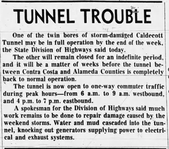 Tunnel Trouble - 