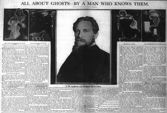 "All About Ghosts - by a Man Who Knows Them." (1903) - 