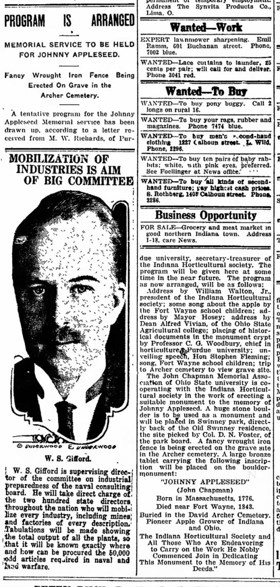 1916 Fort Wayne News image