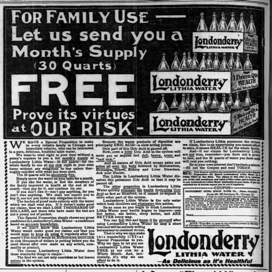 Londonderry Lithia ad (1906) - 