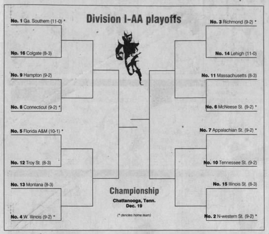 Division I-AA playoffs - 