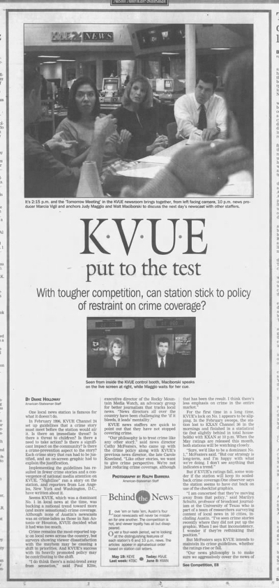 KVUE put to the test - 