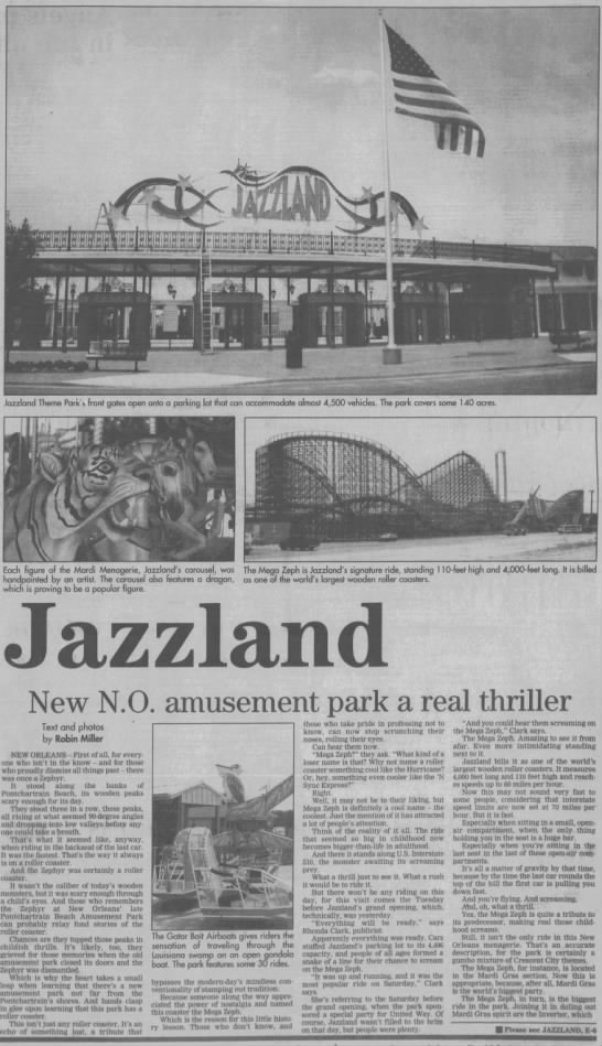 Jazzland opens - 
