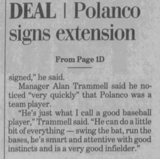 Wed 8/3/2005: Polanco extension (pg 2 of 2) - 