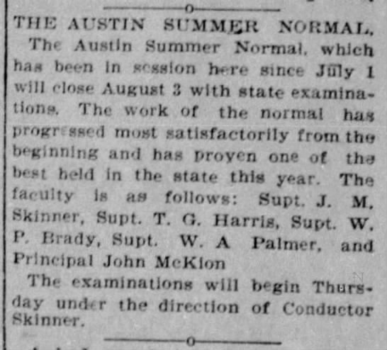 The Austin Summer Normal - 