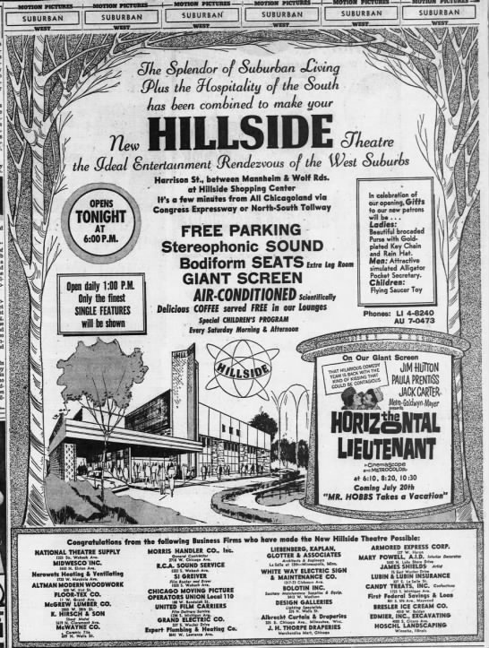 Hillside theatre opening - 