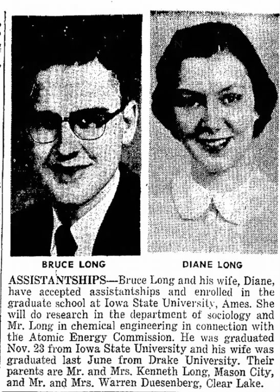 Bruce Long and Diane Duesenberg