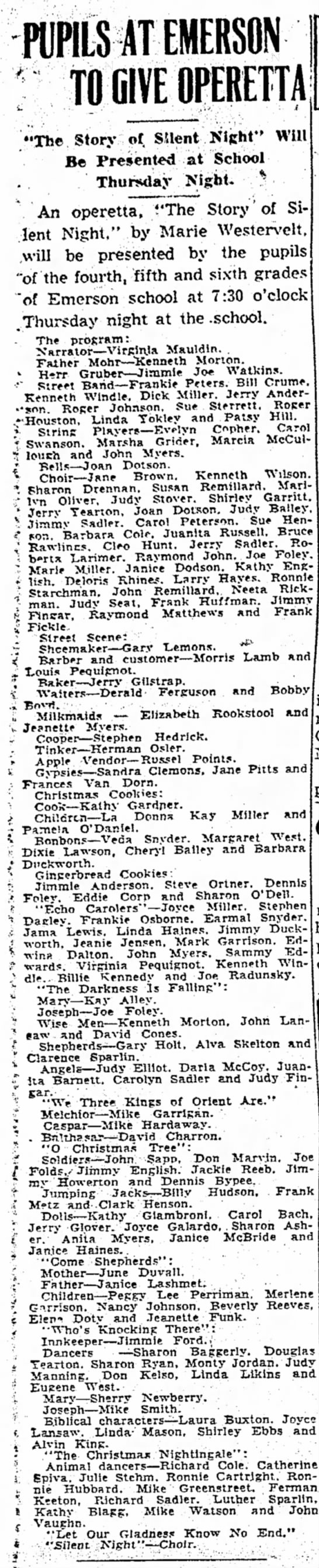 Joplin Globe 11 Dec 1955 pg8 David C Cones Sr
