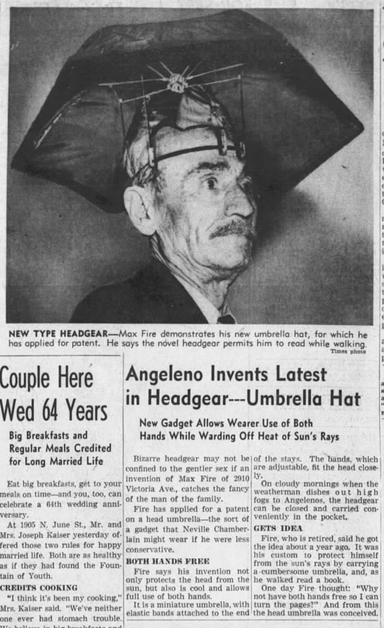 la umbrella hat - 