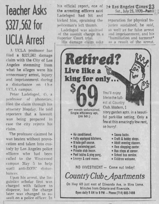 UCLA Arrest - 