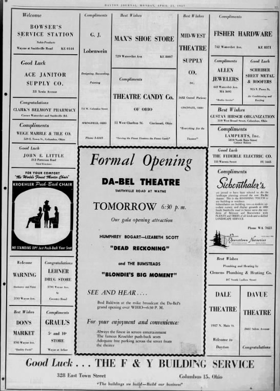 Dabel theatre opening - 