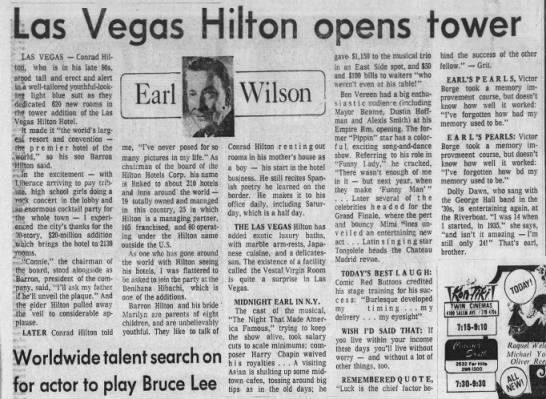 Las Vegas Hilton opens tower - 