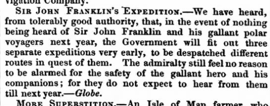 Sir John Franklin's Expedition - 
