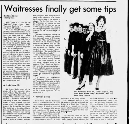 The Waitresses - 