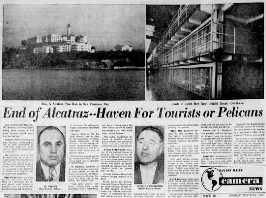 Alcatraz Island may become a tourist location after the closure of the Federal Penitentiary - 