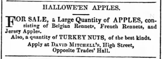 Halloween Apples (1856). - 