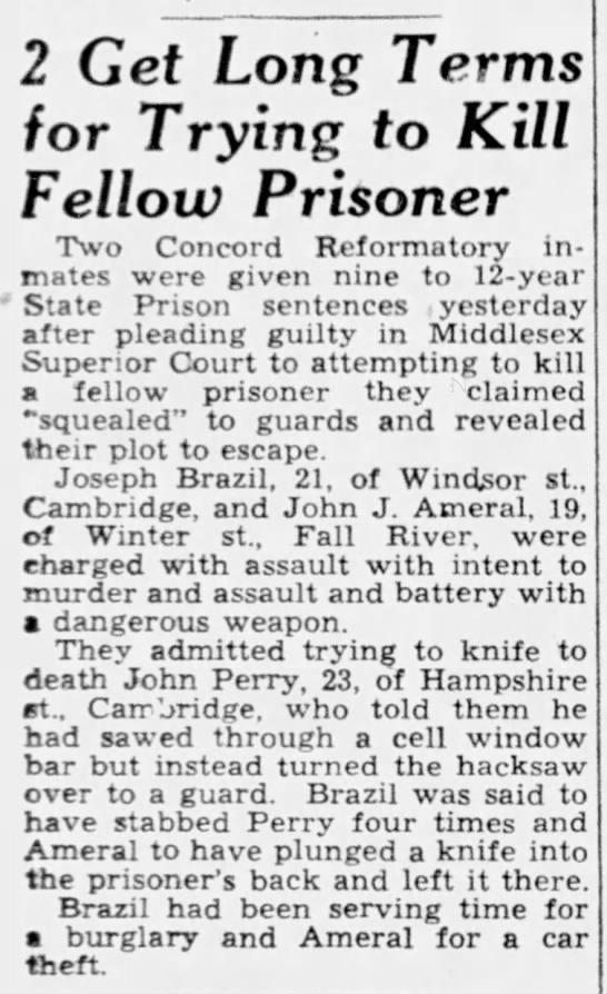 Brazil sentenced (30 May 1951) - 