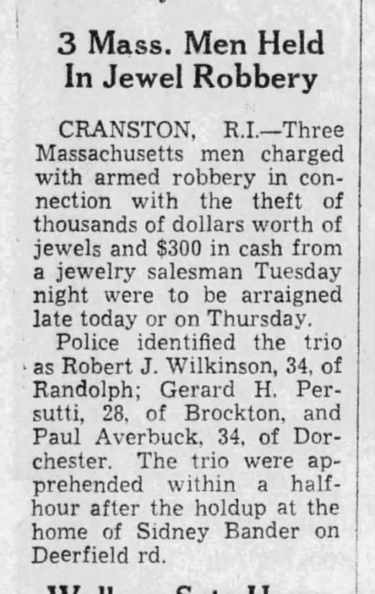cranston robbery - 